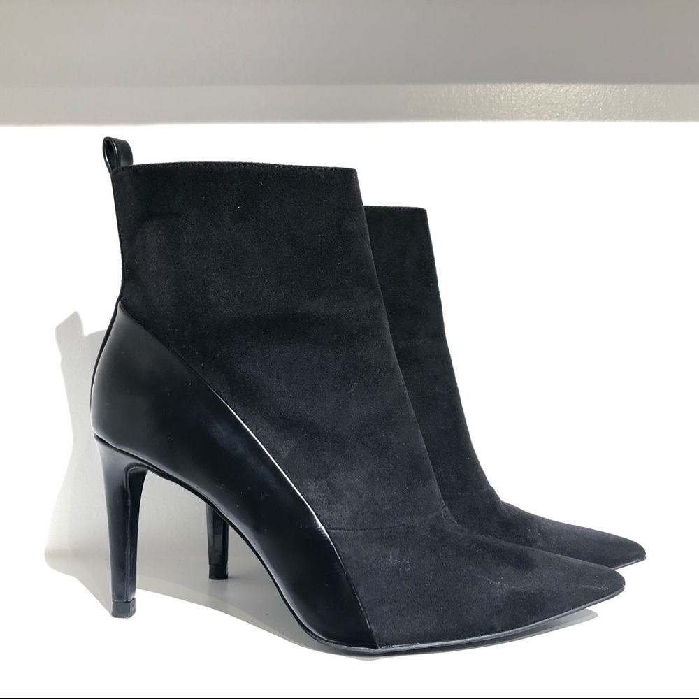 Zara Technical Booties in Black
